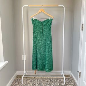 REFORMATION HARLEY CONVERTIBLE MIDI DRESS